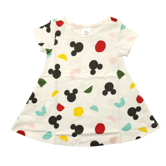 Disney Collection Hanna Andersson Mickey Mouse Swing Dress Sz 18-24 M 80 cm - Picture 1 of 10